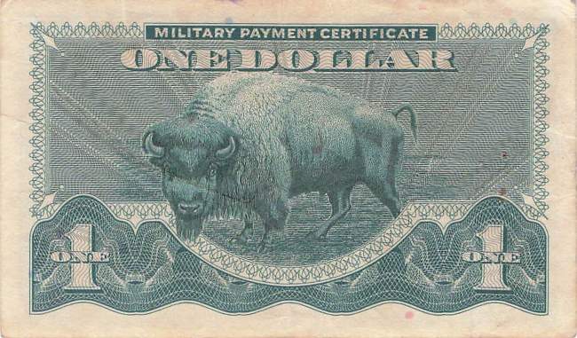 USA MPC Series 692 p.M95 1 Dollar 1970 F